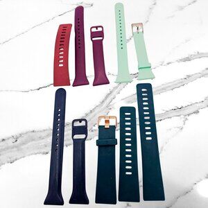 Fitbit Versa / Versa 2 / Versa Lite Bands 22mm Silicone Sport Straps Bundle